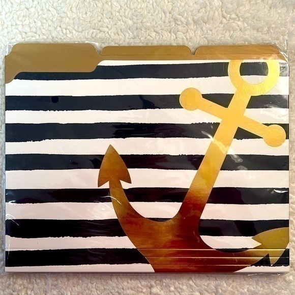 Graphique de France “Anchors” Letter File Folders - Picture 1 of 3